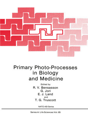 cover image of Primary Photo-Processes in Biology and Medicine